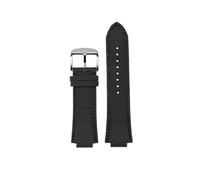 BWBVHRHZY Nylon Strap Suitable Fit For C-asio Watch Steel Heart Gst-b400ad-1a4 Modified Canvas Men's Accessories Bracelet(White Black)