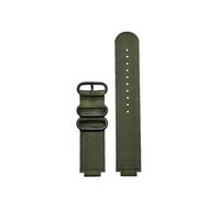 BWBVHRHZY Nylon Watch Band Strap Fit For Casio AE-1200 AE-1300 AE-1000W Modified Nylon Wristband Men's Bracelet Accessorie 18mm(Army Green BK)