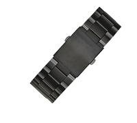 BWBVHRHZY Solid Stainless Steel Comfortable Watch Strap Fit For Diesel Dz4318 Dz4323 Dz4283 Watchband Male 26mm(Nero)