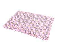 BWCKMTSC SUICRA Pet Beds Summer Cooling Mats Blanket Ice Pet Dog Bed Mats For Dogs Cats Sofa Portable Tour Camping Yoga Sleeping Pet Accessories (Color : Pink, Size : S)