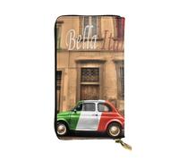 BWCMFCWH Beautiful Italyfull Width Double-Sided Printed Long Wallet is Essential for Business Trips and Travel, Portable and Easy to Store in One