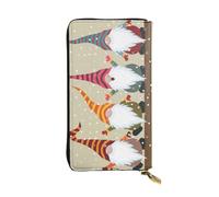 BWCMFCWH Christmas Gnomesfull Width Double-Sided Printed Long Wallet is Essential for Business Trips and Travel, Portable and Easy to Store in One