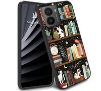 BWEGRHE Cats Library Phone Case for Nokia HMD Fusion, Slim TPU Case Soft Gel Rubber Bumper Full Body Protection Phone Cover for Nokia HMD Fusion