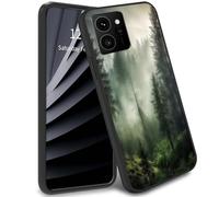 BWEGRHE Foggy Mist Forest Slim Case for Nokia HMD Skyline 5G, TPU Phone Case Soft Gel Rubber Bumper Full Body Protection Cover for Nokia HMD Skyline 5G