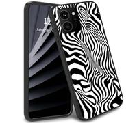 BWEGRHE Zebra-Stripe Slim Case for Nokia HMD Skyline 5G, TPU Phone Case Soft Gel Rubber Bumper Full Body Protection Cover for Nokia HMD Skyline 5G