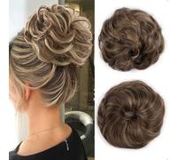 BwelsZJ Loose Bun Hairpiece with Elastic Band - Messy Bun Scrunchie with Synthetic Hair, Voluminous Updo & Hair Extensions for Women