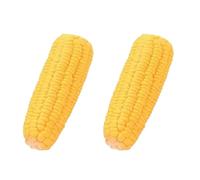 BWESOO Pet Dog Puppy Latex Corn Shape Squeaky Bite-Resistant Interactive Play Chew Toy Pet Supplies Dog Toy Corn, Toys Aggressive Chewers for Small/Medium/Large