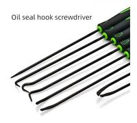 BWFVZSD Green Oil Seal Puller & Remover Tool Set - 6/8/10/12 Pc Automotive Hook & Pick Set for Crankshaft, Camshaft, Wheel Hub Seals - Professional Car Engine Repair & Disassembly Kit