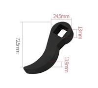 BWFVZSD Professional Lower Control Arm Pry Bar Tool, Heavy Duty 1/2" Drive Ball Joint Separator & Half Shaft Removal Tool for Car Driveshaft Disassembly, Compatible with Ratchet Wrench