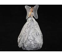 BWG 25cm Silver Christmas Angel/Fairy - Ornament Or Tree Topper Decoration