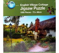 BWG English Country Cottage 1000 Piece Jigsaw Puzzle 73 x 48cm