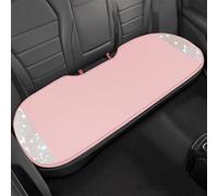 BWGHBH Bling Car Seat Cover for Women Breathable Seat Protector With Shining Rhinestone Diamond Universal Fit 95% Cars 1PCS Pink Rear Seat Cover