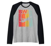 BWI Baltimore Washington International Airport Raglan Baseball Tee