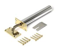 Bwintech 1 Pc Gold Finishing Door Closer for Internal Doors,Suitable for Kitchen Cabinets,Wardrobe Doors Spring Soft Close