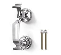 Bwintech 1 Pcs Chrome-Plated Doctors Design Heavy Duty Door Knocker for Front Door