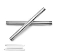 Bwintech 2 x 250 mm 1/2 inch male thread x 1/2 inch male thread BSP stainless steel 304 pipe fittings