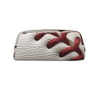 BWLHJKE Baseball Lace Close Up Makeup Bag for Women Men Travel Toiletry Bag Aesthetic Purse Pouch Large Pencil Case, Gold, One Size