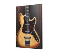 BWLHJKE Canvas Wall Art Pictures, Guitar Musical Instrument Paintings Prints Posters Modern Home Decor Artwork Aesthetic for Living Room Home Office Wall Decoration 12x18in, Ready to Hang, Unframed