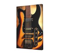 BWLHJKE Canvas Wall Art Pictures, Instrumental Guitar Paintings Prints Posters Modern Home Decor Artwork Aesthetic for Living Room Home Office Wall Decoration 12x18in, Ready to Hang, Unframed