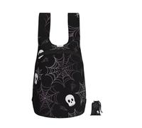 BWLHJKE Halloween Goth Backpack - Lightweight 16L Foldable Hiking Daypack Packable Back Pack Travel Bag Zipper