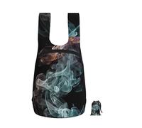 BWLHJKE Psychedelic Smoke Backpack - Lightweight 16L Foldable Hiking Daypack Packable Back Pack Travel Bag Zipper