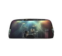 BWLHJKE Rock Band Stage Makeup Bag for Women Men Travel Toiletry Bag Aesthetic Purse Pouch Large Pencil Case, Gold, One Size