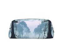 BWLHJKE Swamp Landscape Makeup Bag for Women Men Travel Toiletry Bag Aesthetic Purse Pouch Large Pencil Case, Gold, One Size