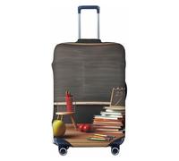 BWLHJKE Travel Luggage Cover for Suitcase Tsa Approved, Washable Elastic Suitcase Protector, teacher classroom chalkboard Suitcase Cover Anti-scratch Baggage Cover Fits 22-24 Inch Luggage Sleeve,