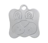 BWM Stainless Steel Personalized Pet ID Tag | Laser Engraved & Durable | Custom Engraving for Dogs & Cats