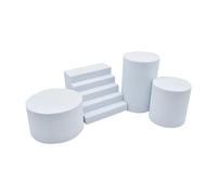 BWOFJGWH 4x Photography Background Props Photo Requisites Eva Foam Geometric Posing Orcher Dekorative for Food Handicraft Cosmetics Cosmetics, Stair Set