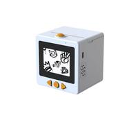 BWOFJGWH Children Photo Printer Kids Sticker Printer Voice Printer With Speech To Print Feature And 2.4 Inch Screen Portable Design For coloring activities, Array, White