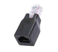 BWOFJGWH Ethernet Adapter Port Versatile High Performance Practical Protects Computer Network Interface Reliable Professional, Black