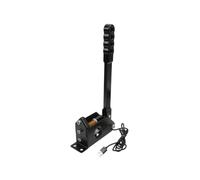 BWOFJGWH Handbrake Pc Usb Simulation Controller With Aluminum Alloy Housing Auto Calibration Feature Flexible Mount Options suitable for sim driving games home gaming, Handbrake Only