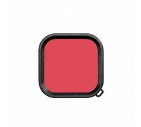 BWOFJGWH Housing Sports Case Cover Housing Shell Frame Clear Anti Scratch Lens Acrylic With Quick Release Latch Suitable for Diving Snorkeling Pool Use Travel, Red