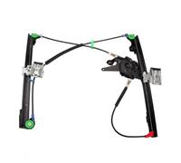BWOFJGWH Manual Window Regulator Assembly With Iron Frame Cable Guide Pulley And Drive Housing For Golf 3 Front Door