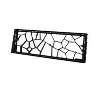 BWOFJGWH Mechanical Keyboard Case, Transparent Keyboard Cover, Lightweight Structure, Ventilated Thermal Enclosure, PC, Universal Mounting Function, Co, Black