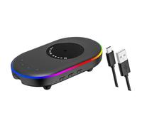BWOFJGWH Mice Jiggler, A, Lightweight, Stable And Practical Mouse Mover, Portable to Keep The Computer on And Silent for Teleworking, Black