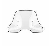 BWOFJGWH Motorcycle Windshield Windscreen Universal Wind Deflector Hand Guard Vehicle Accessory with Reinforced Bracket Suitable for Road Trips City Transport, 45CM 2.5MM, Butterfly Black