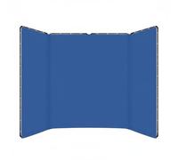BWOFJGWH Photography Screen Backdrop Folding Background Cloth Portable Backdrop Panel Polyester Aluminum Frame For Group Shots Full-Body Framing Single-Person, Blue