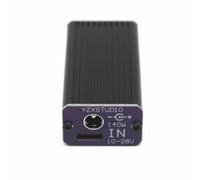 BWOFJGWH Vehicle Power Adapter Power Converter With USB C And Round Port 10-28V Input Compact Module ADC12 Aluminum Alloy 140W PD3.0 suitable for everyday