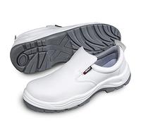 BWOLF Astral S2 SRC Work Shoes Men and Women Cooking Shoes Waterproof, Oil Resistant, Non-Slip, Breathable White UK 6.5