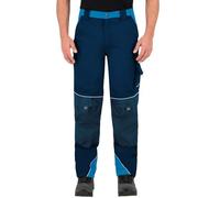 BWOLF Brave Men's Work Trousers with Multifunctional Side Pockets, Back Pockets and Knee Pad Pockets + Reinforced with 600D Polyester, blue, 3XL Große Größen