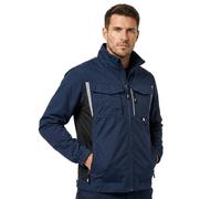 BWOLF DRIFT Men's Work Jacket Summer Work Jackets Men Spring/Summer/Autumn Workwear Men's Ripstop Fabric with Many Pockets, blue, M