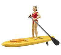 Bruder bWorld Lifeguard with Paddleboard – Stand-up Paddle