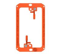 BWP Low Voltage Mounting Bracket 1 Gang, 1 Pack for Single Gang Wall Plate, Telephone Wires, Network Cables, HDMI, Coaxial, Speaker Cables - Low Voltage Box Cable Wall Plate Bracket, Mud Ring