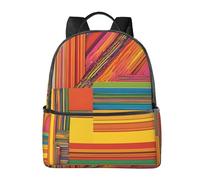 BWPDPXFJ African National Patterns -Print Urban Commuter Stylish Lightweight Backpack For Travel & School, Versatile Daypack For Women With Padded Straps.