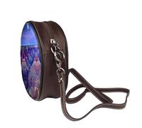 BWPDPXFJ Beauty Grand Canyon -Print Elegant Waterproof Leather Shoulder Bag For Women - Detachable Strap, Compact Tote, Ideal For Work, Travel & Everyday Use.