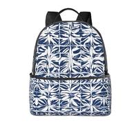 BWPDPXFJ Blue Polynesian Maori Tribal Print -Print Urban Commuter Stylish Lightweight Backpack For Travel & School, Versatile Daypack For Women With Padded Straps.