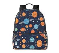 BWPDPXFJ Constellation Star Clusters Galaxies -Print Urban Commuter Stylish Lightweight Backpack For Travel & School, Versatile Daypack For Women With Padded Straps.