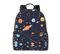 BWPDPXFJ Constellation Star Clusters -Print Urban Commuter Stylish Lightweight Backpack For Travel & School, Versatile Daypack For Women With Padded Straps.